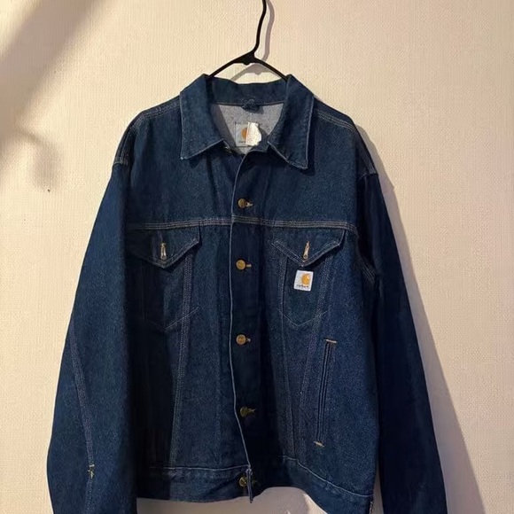 Carhartt Men's Blue Denim Jacket